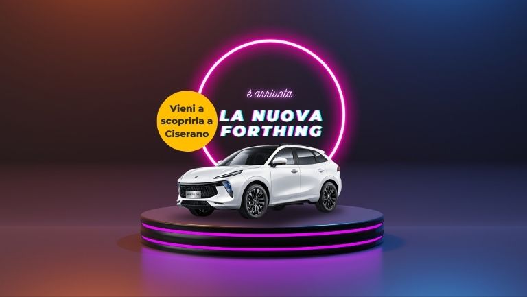 Vieni a scoprire la nuova Forthing a Ciserano da Reduzzi Motor